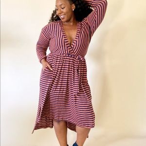 Earth Stripes Dress